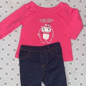 🛍 CUTE LITTLE BABIES OUTFIT SIZE 3 MONTHS